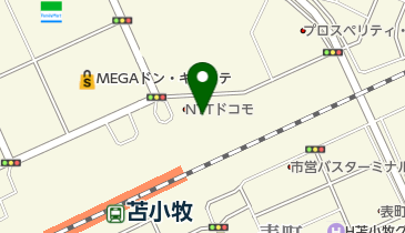 ベルコ苫小牧シティホールの地図画像