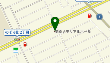 美原メモリアルホール苫小牧市民斎場の地図画像