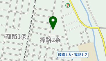 むすめやホールしのろの地図画像