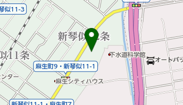 ベルコ麻生シティホールの地図画像