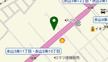 ベルコ永山シティホールの地図画像