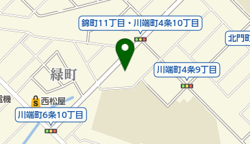 ベルコ川端シティホールの地図画像