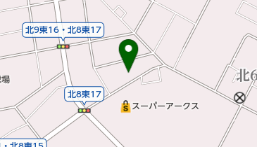 ベルコユアホール苗穂の地図画像