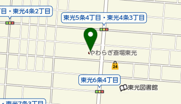 (株)あいプランやわらぎ斎場東光の地図画像