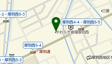 (株)あいプランやわらぎ斎場厚別西の地図画像