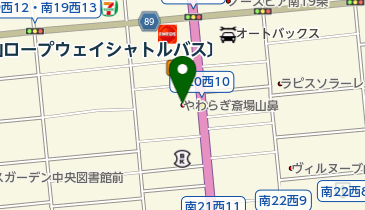 (株)あいプランやわらぎ斎場山鼻の地図画像