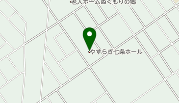 やすらぎ七条ホールの地図画像