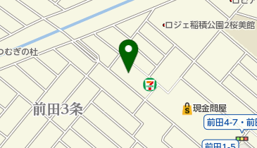 ベルコシティホール手稲前田の地図画像