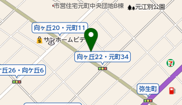 (株)北海道新聞社江別支局の地図画像