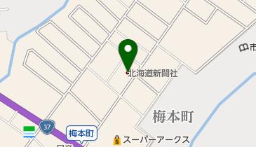 (株)北海道新聞社伊達支局の地図画像