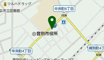室蘭民報社中部支社の地図画像