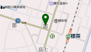 北洋銀行標茶支店の地図画像