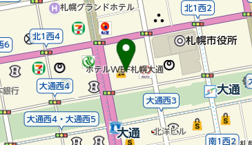 北洋銀行本店営業部の地図画像