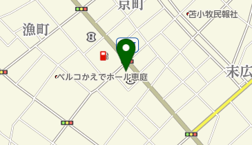 北海道銀行恵庭支店の地図画像