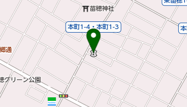 北海道銀行東苗穂支店の地図画像