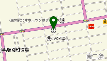 北洋銀行浜頓別支店の地図画像