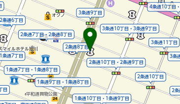 北海道銀行神楽支店の地図画像