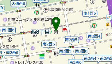 旭川信用金庫札幌支店の地図画像
