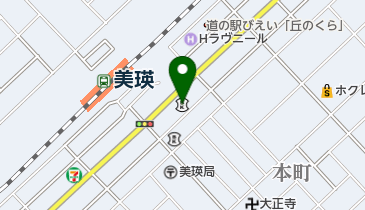 旭川信用金庫美瑛支店の地図画像