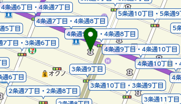 旭川信用金庫本店の地図画像