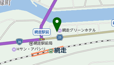 網走信用金庫駅前支店の地図画像