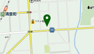 網走信用金庫清里支店の地図画像