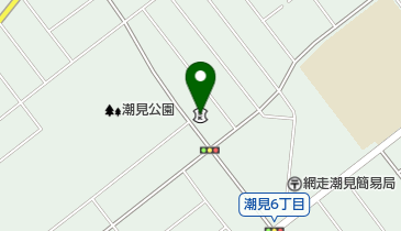 網走信用金庫潮見支店の地図画像