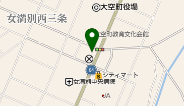 網走信用金庫女満別支店の地図画像