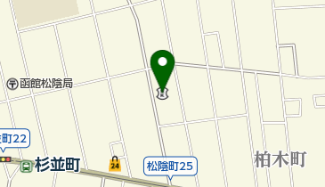 道南うみ街信用金庫函館支店の地図画像