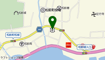 道南うみ街信用金庫松前支店の地図画像