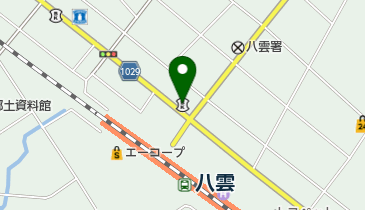 渡島信用金庫八雲支店の地図画像