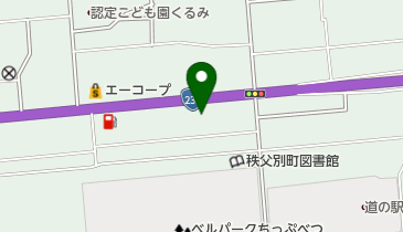 北空知信用金庫秩父別支店の地図画像