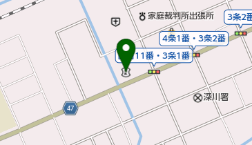 北空知信用金庫西支店の地図画像