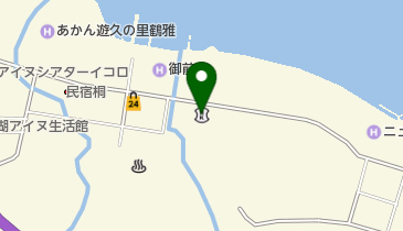 釧路信用金庫阿寒湖畔支店の地図画像