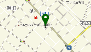 北海道信用金庫恵庭支店の地図画像