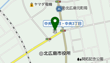 北海道信用金庫北広島支店の地図画像