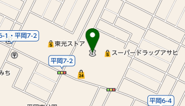 北海道信用金庫平岡支店の地図画像