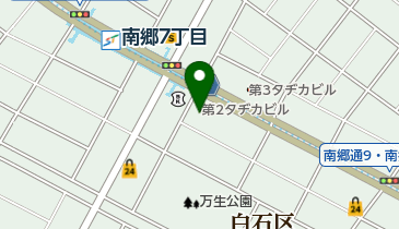 北海道信用金庫南郷支店の地図画像