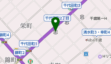 北海道信用金庫千歳支店の地図画像