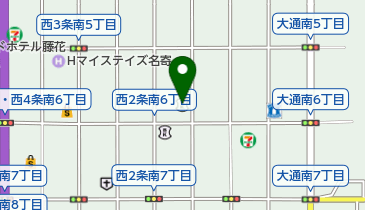 北星信用金庫本店の地図画像