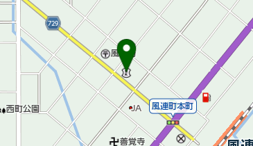 北星信用金庫風連支店の地図画像