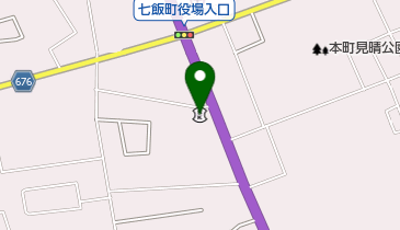 道南うみ街信用金庫七飯支店の地図画像