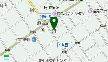 北門信用金庫岩見沢支店の地図画像