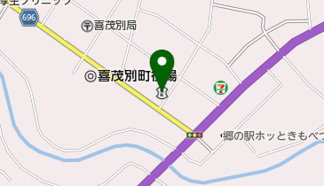 北海道信用金庫喜茂別支店の地図画像