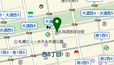 室蘭信用金庫札幌支店の地図画像