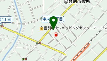 室蘭信用金庫幌別支店の地図画像