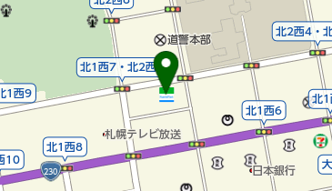 稚内信用金庫札幌支店の地図画像