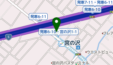 遠軽信用金庫宮の沢支店の地図画像