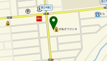 帯広信用金庫つつじが丘支店の地図画像