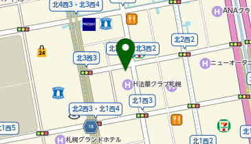 北星信用金庫札幌支店の地図画像